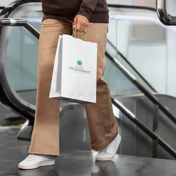 Diseño de identidad de marca y experiencia de compra para Plaza Lago realizado por Barucck